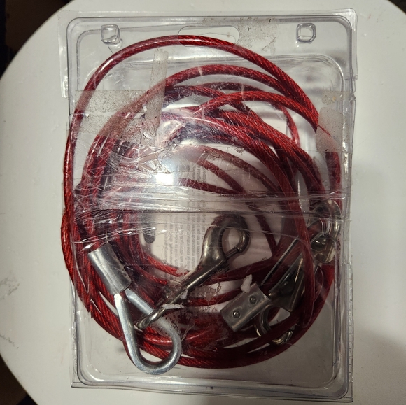 RELIABILT 1/8-in x 20-ft Weldless Galvanized-red Vinyl Coated Steel Cable - Picture 3 of 3